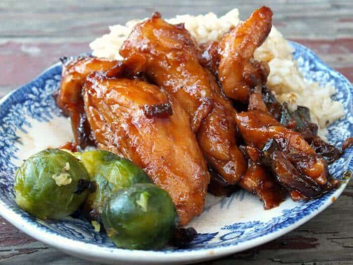 dr pepper sticky chicken