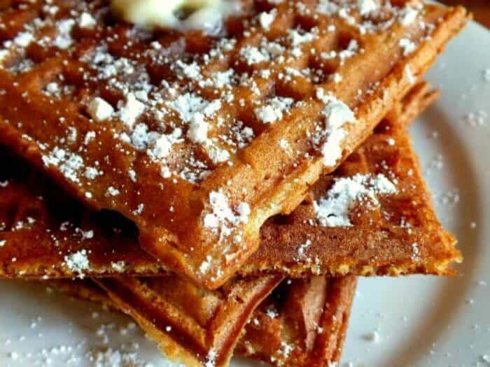 homemade waffles