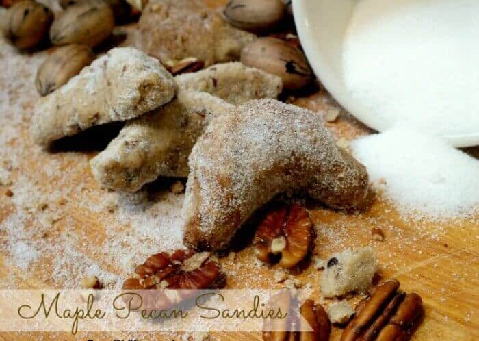 maple pecan sandies