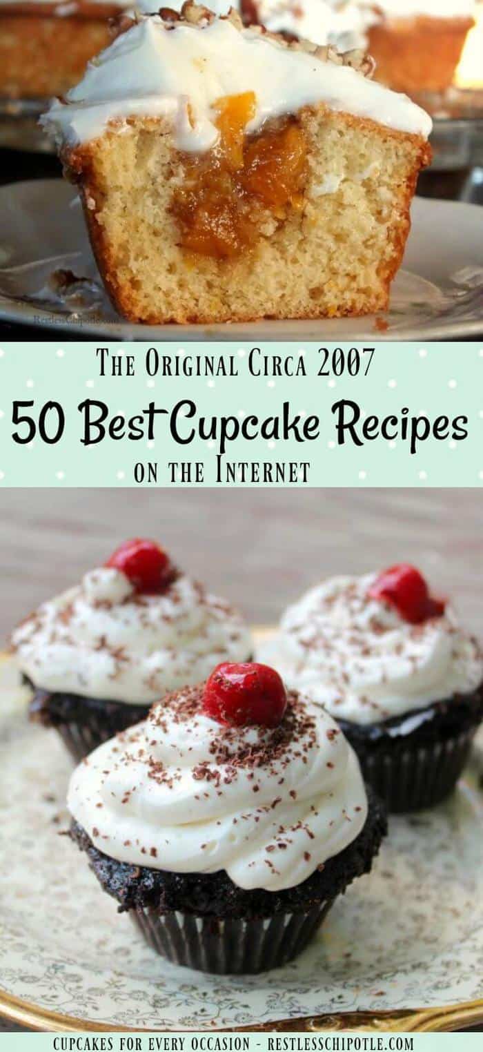 50 Best Cupcake Recipes on the Internet | Restless Chipotle