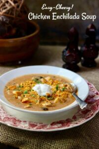 Chicken Enchilada Soup (Stove or Slow Cooker) - Restless Chipotle