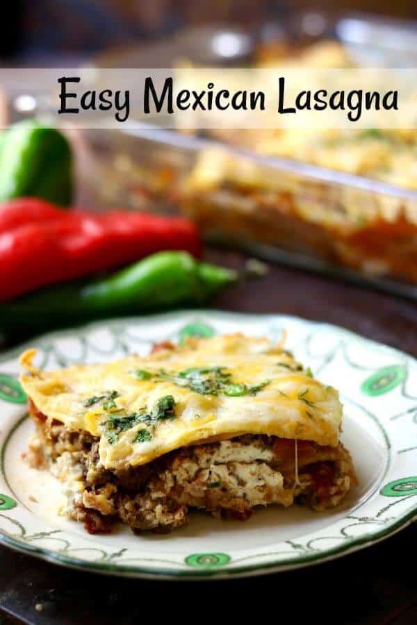 Cheesy Mexican Lasagna Recipe | Restless Chipotle