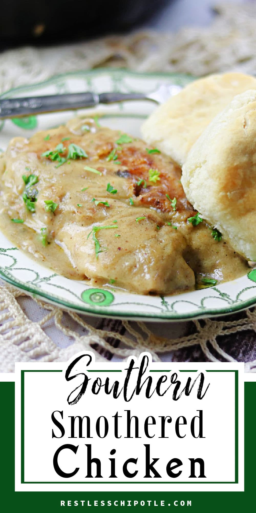 Southern Smothered Chicken: One Pan Recipe - Restless Chipotle