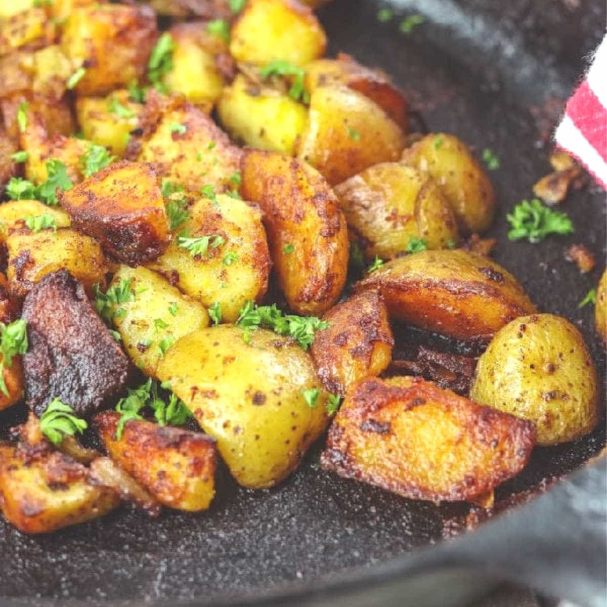 Southern Fried Potatoes Recipe (onions optional ...