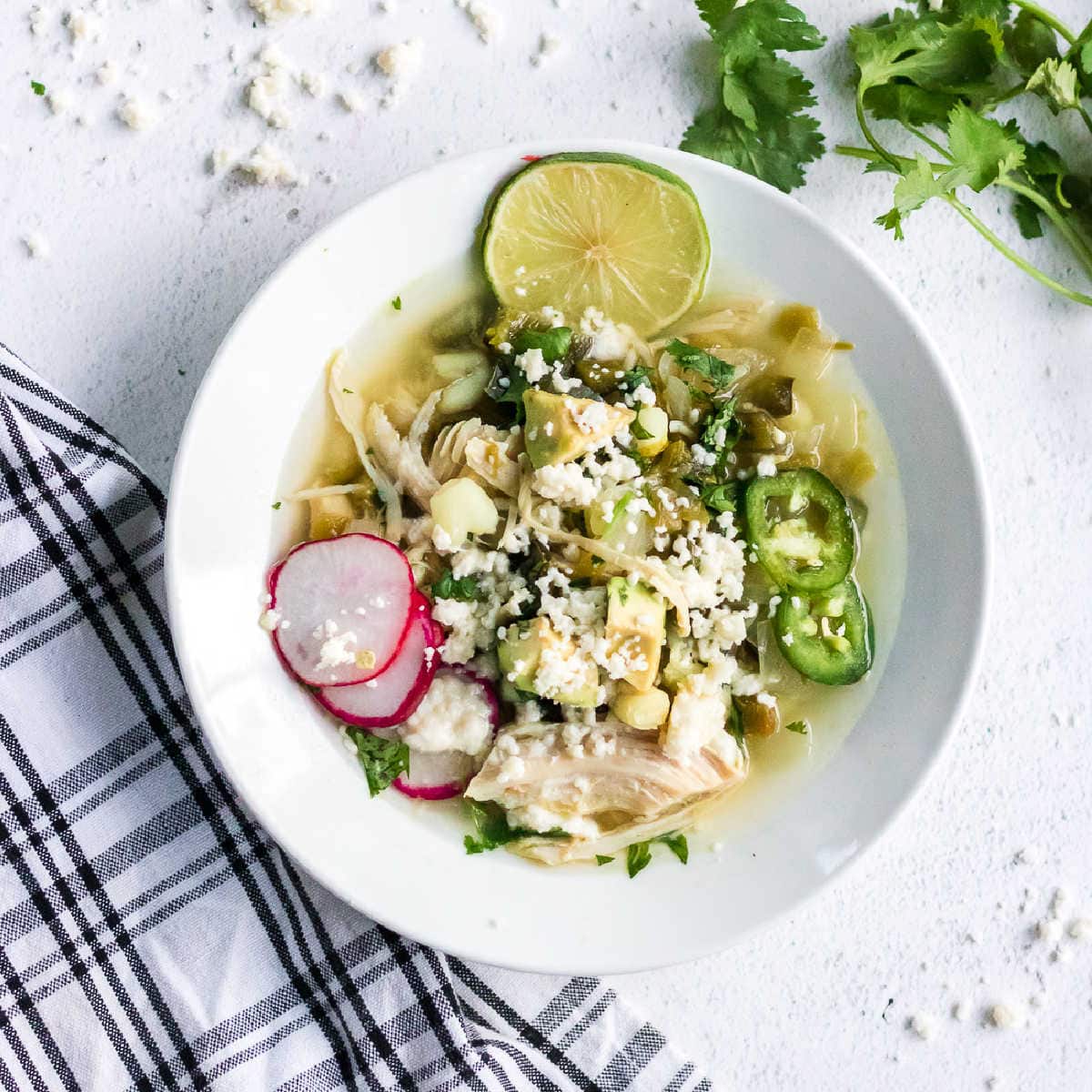 Try Pozole Verde for a summertime meal