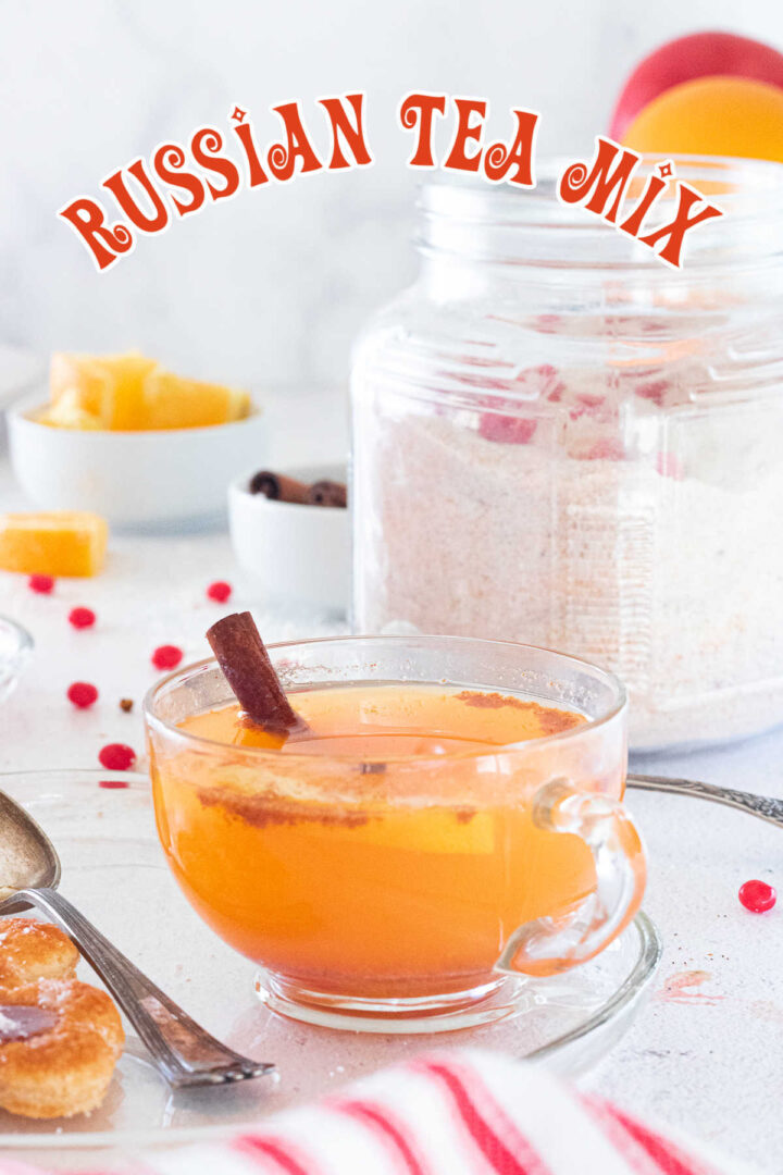 Spiced Russian Tea Recipe with Tang (Mix in a Jar) - Restless Chipotle