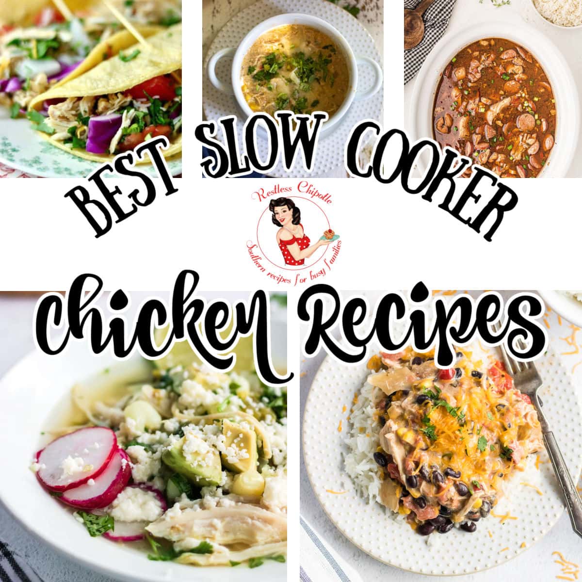 30 Best Crockpot Chicken Recipes - Restless Chipotle