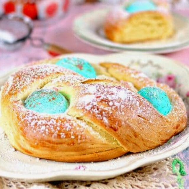 Traditional Italian Easter Egg Bread Recipe - Restless Chipotle