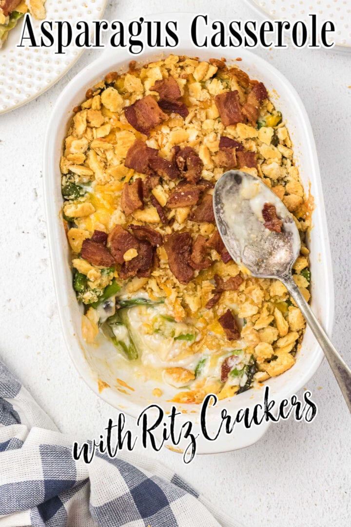 Asparagus Casserole With Ritz Crackers - Restless Chipotle