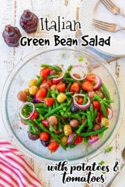 Italian Green Bean Salad - Restless Chipotle