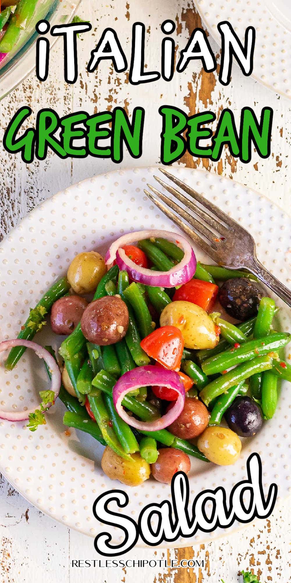 Italian Green Bean Salad - Restless Chipotle