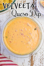 Easy Velveeta Queso with Rotel (just 2 ingredients!) - Restless Chipotle