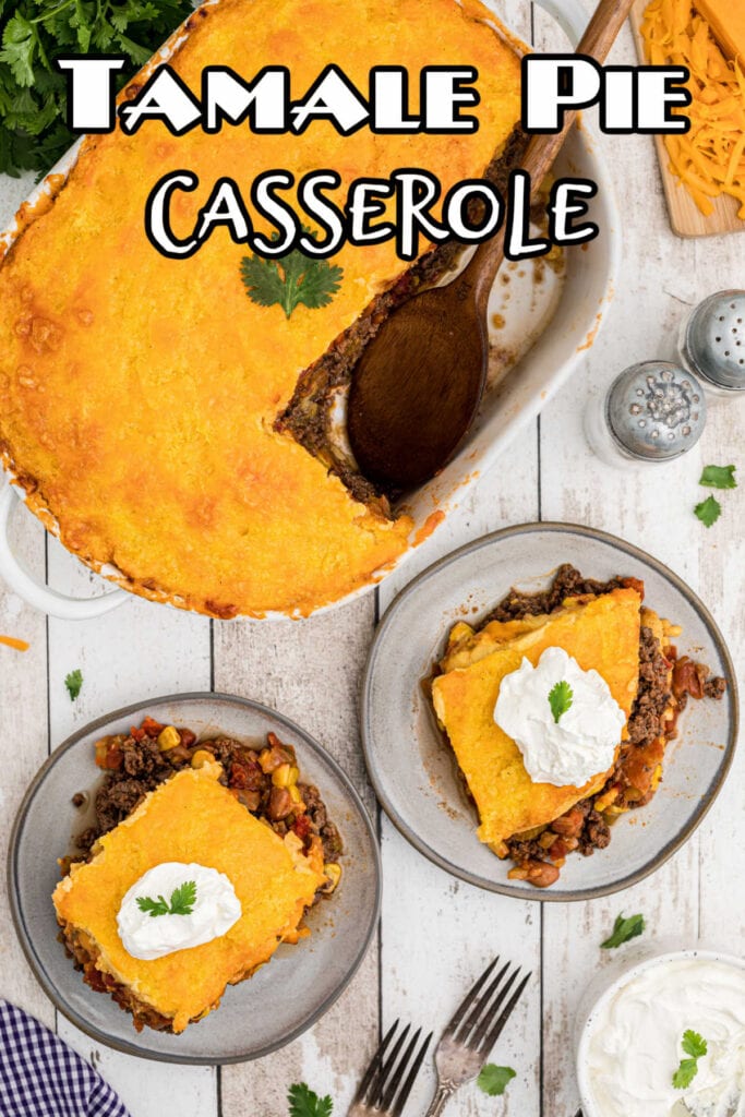 Tamale Pie Casserole Recipe with Cornmeal Topping - Restless Chipotle