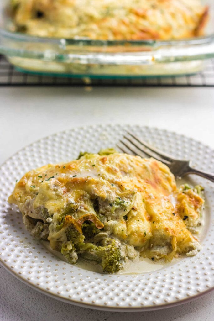 Easy Green Chile Chicken Casserole Recipe (Keto)