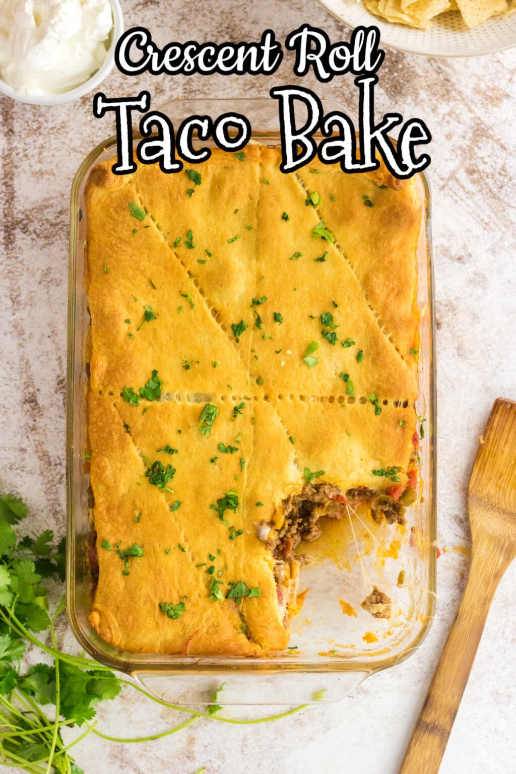 Easy Taco Bake with Crescent Rolls (30 Minute Recipe) Restless Chipotle