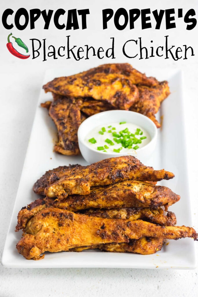 Copycat Popeye's Blackened Chicken Tenders Recipe - Restless Chipotle