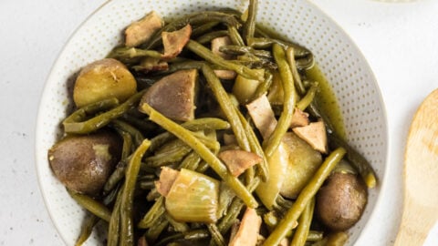 Crock Pot Green Beans and Potatoes