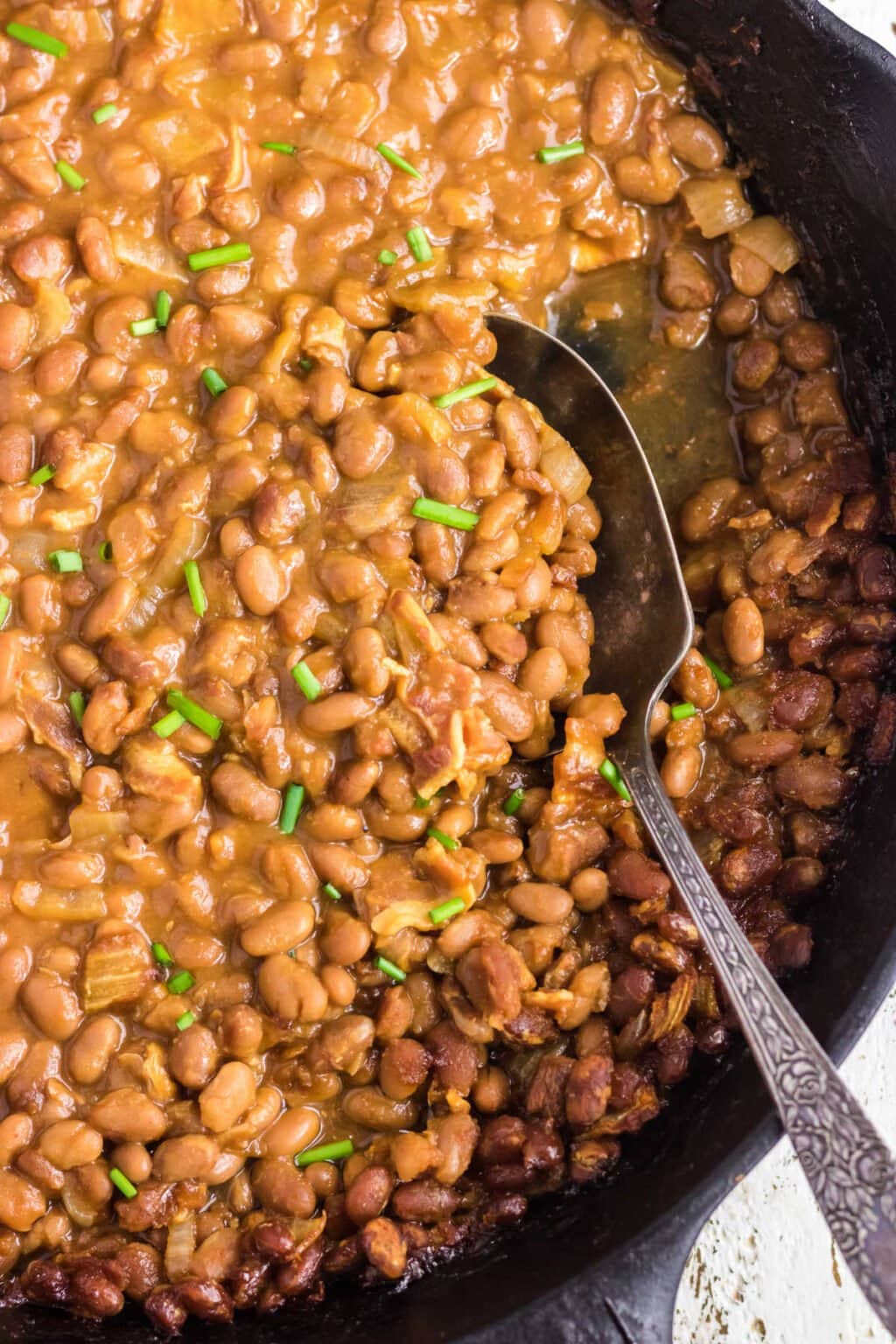 Sweet-Spicy Dr Pepper Baked Beans Recipe with Bacon - Restless Chipotle 