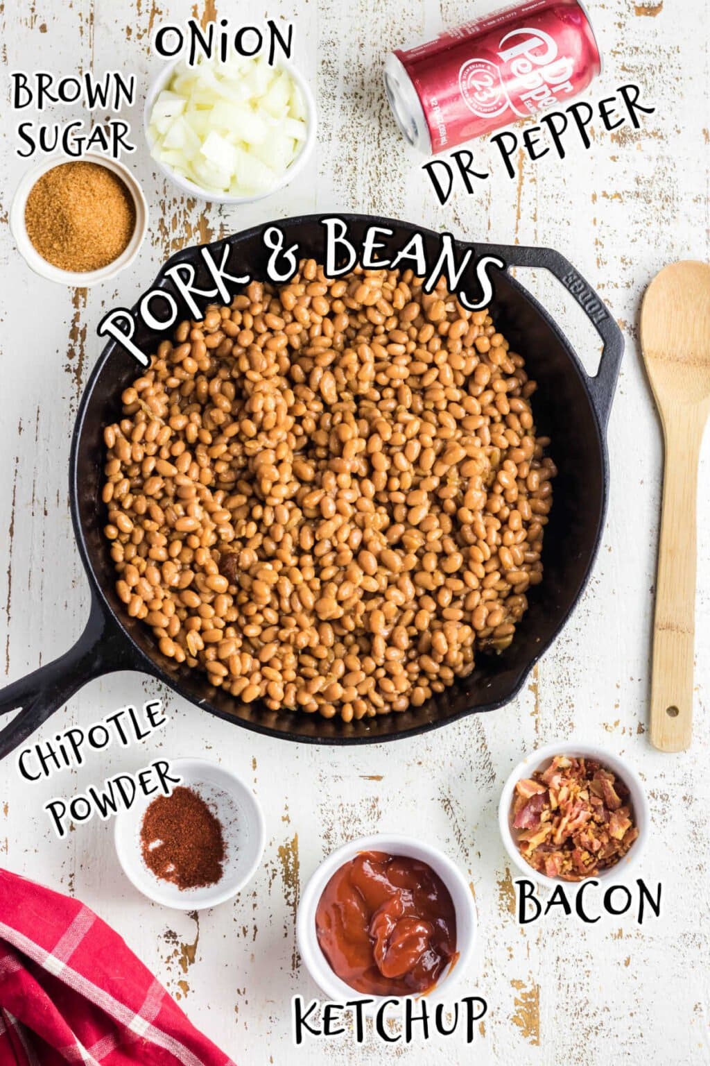 Sweet-Spicy Dr Pepper Baked Beans Recipe with Bacon - Restless Chipotle 