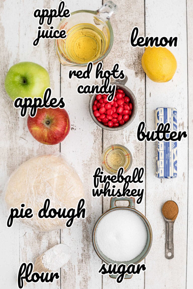 Cinnamon Candy Apple Pie Recipe with Fireball Whiskey - Restless Chipotle