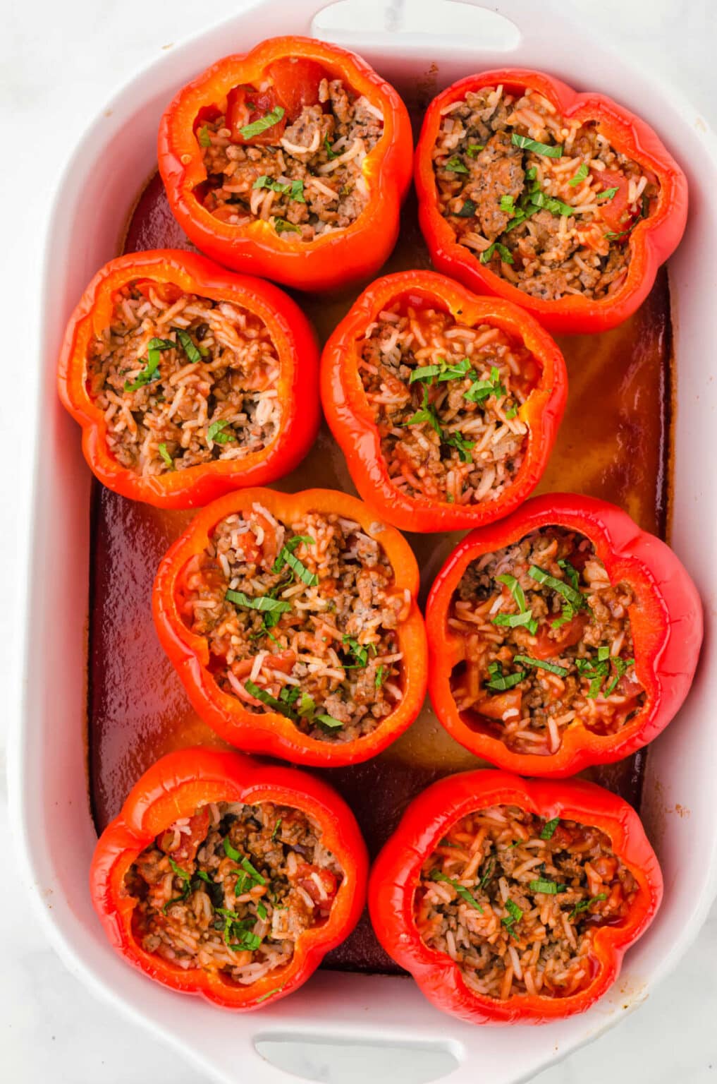 Old Fashioned Stuffed Bell Peppers With Rice And Beef Restless Chipotle
