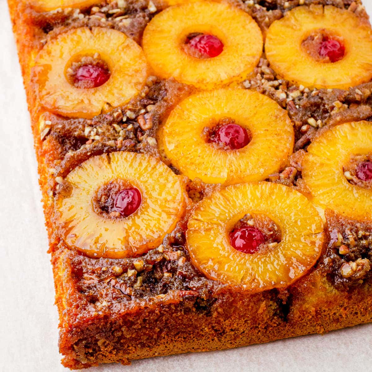 Old Fashioned Pineapple Upside-Down Cake Recipe