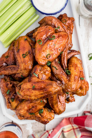 Crispy Oven Baked Chicken Wings - Restless Chipotle