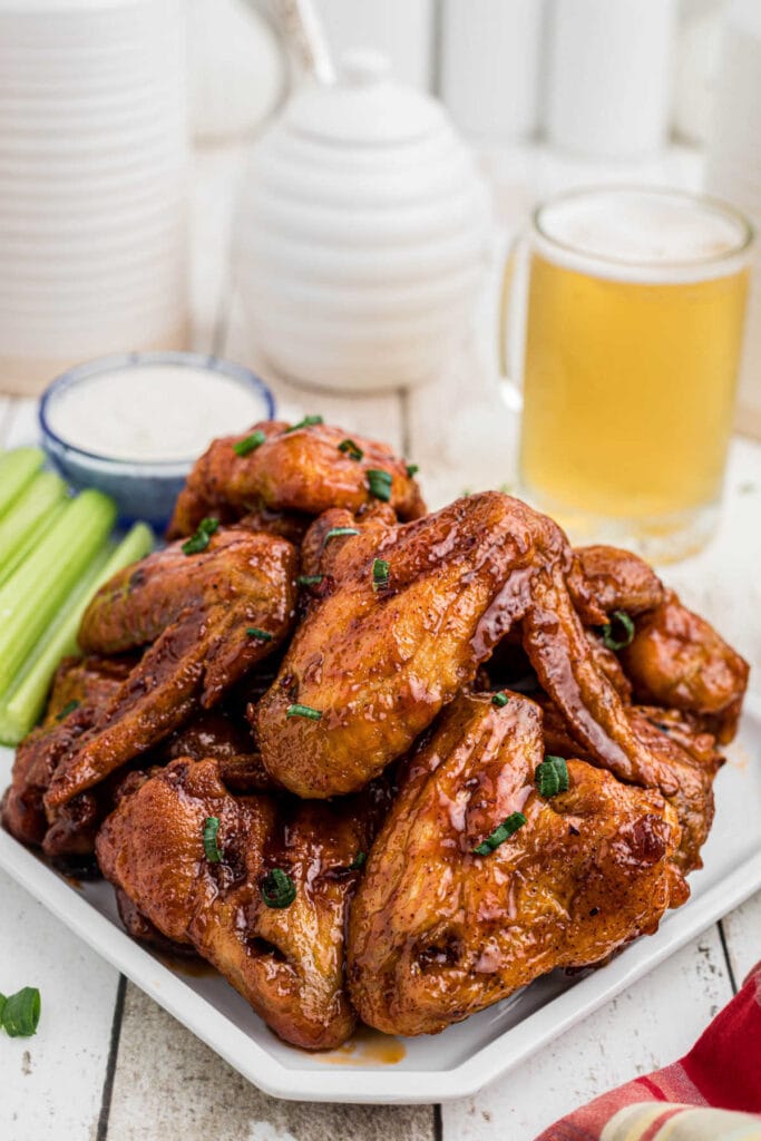 Crispy Oven Baked Chicken Wings - Restless Chipotle