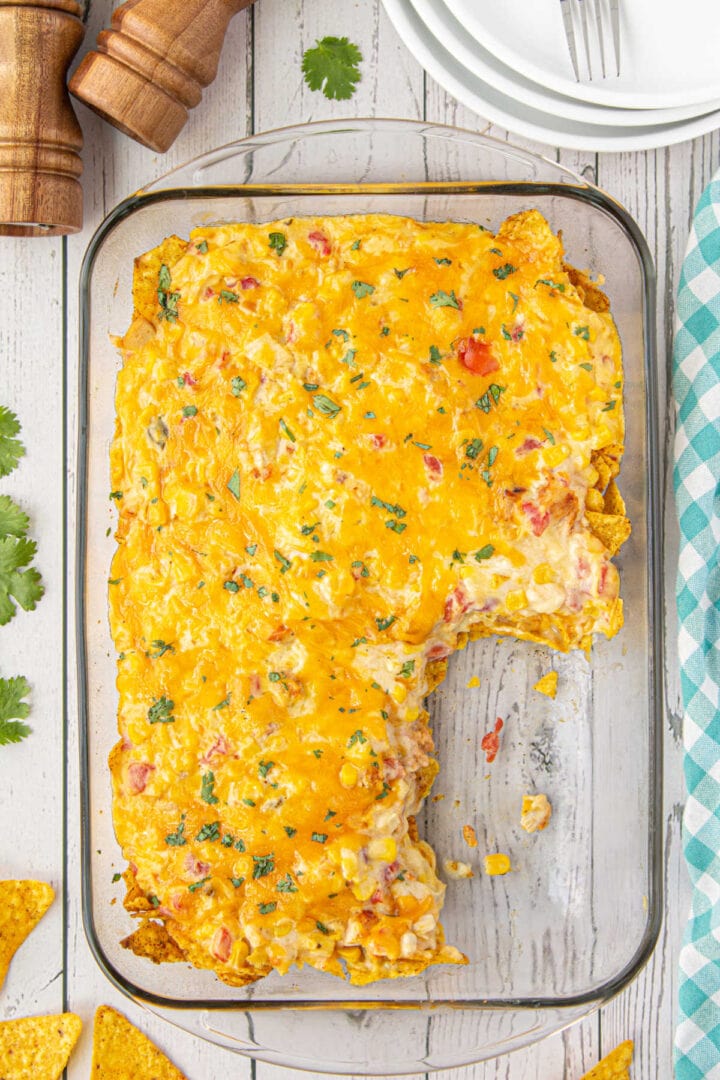 Cheesiest Mexican Chicken Casserole With Doritos - Restless Chipotle