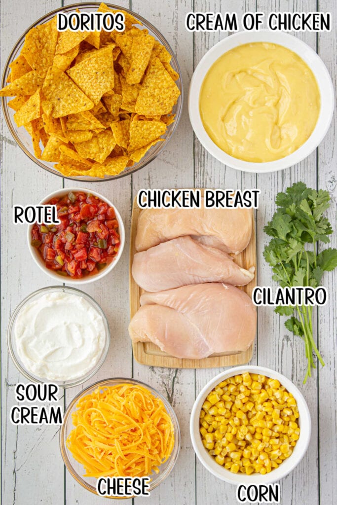 Cheesiest Mexican Chicken Casserole with Doritos - Restless Chipotle