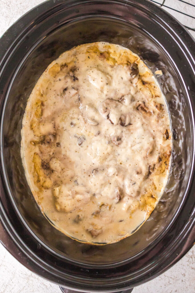 Easy Slow Cooker Chicken Stroganoff (5 Minute Prep) - Restless Chipotle