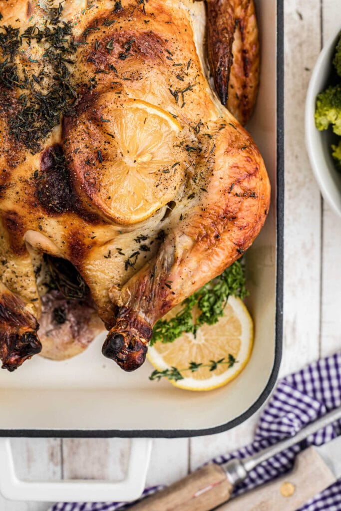 Buttermilk Brined Roast Chicken - Restless Chipotle