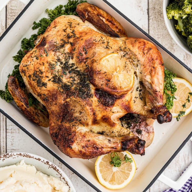 Buttermilk Brined Roast Chicken - Restless Chipotle