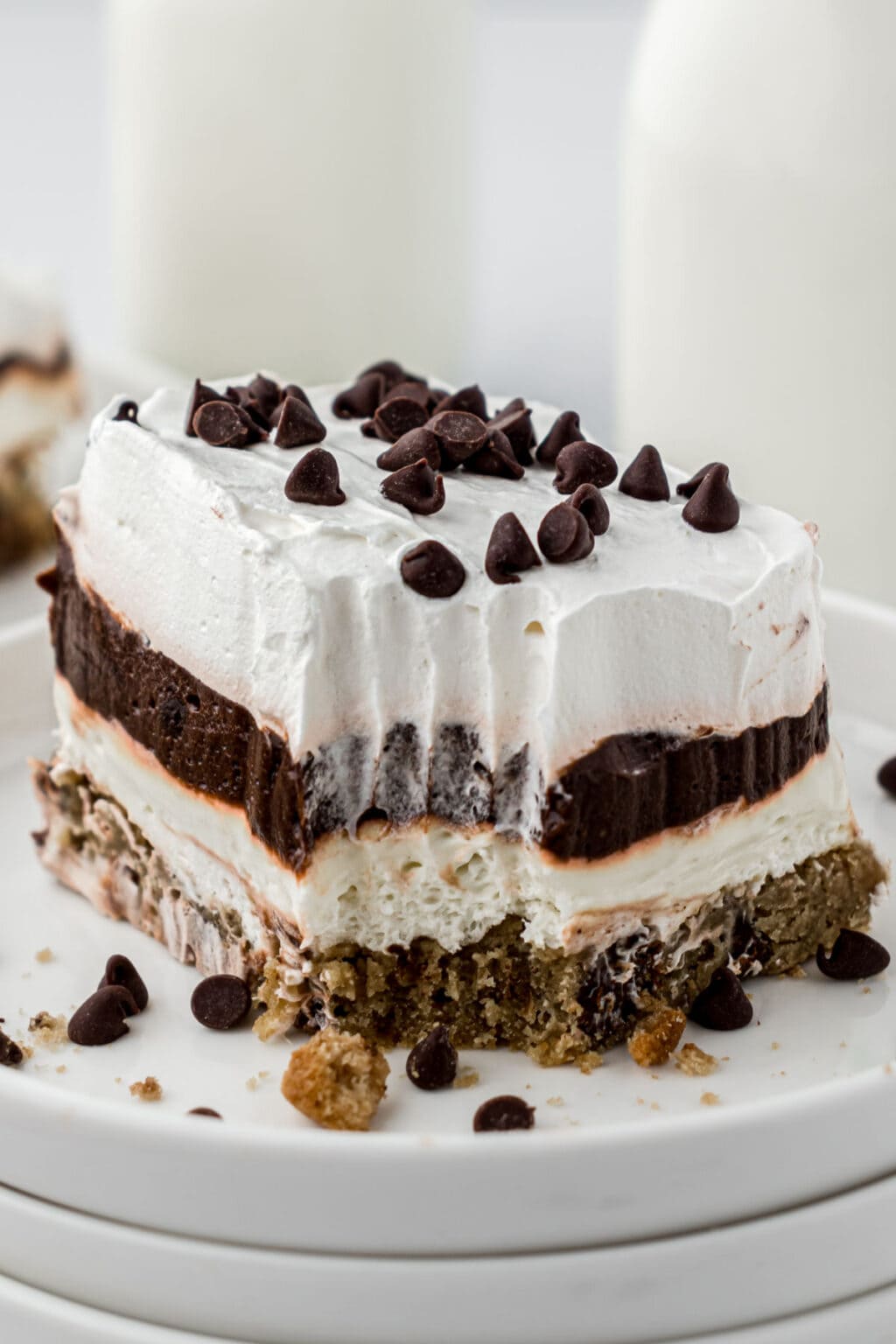 Chocolate Chip Cookie Delight (Layered Dessert) - Restless Chipotle
