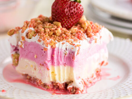 Strawberry Shortcake Ice Cream Cake Recipe