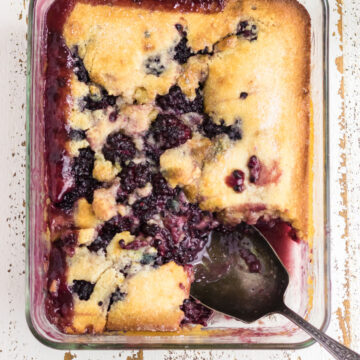 Old Fashioned Southern Blackberry Cobbler Recipe - Restless Chipotle