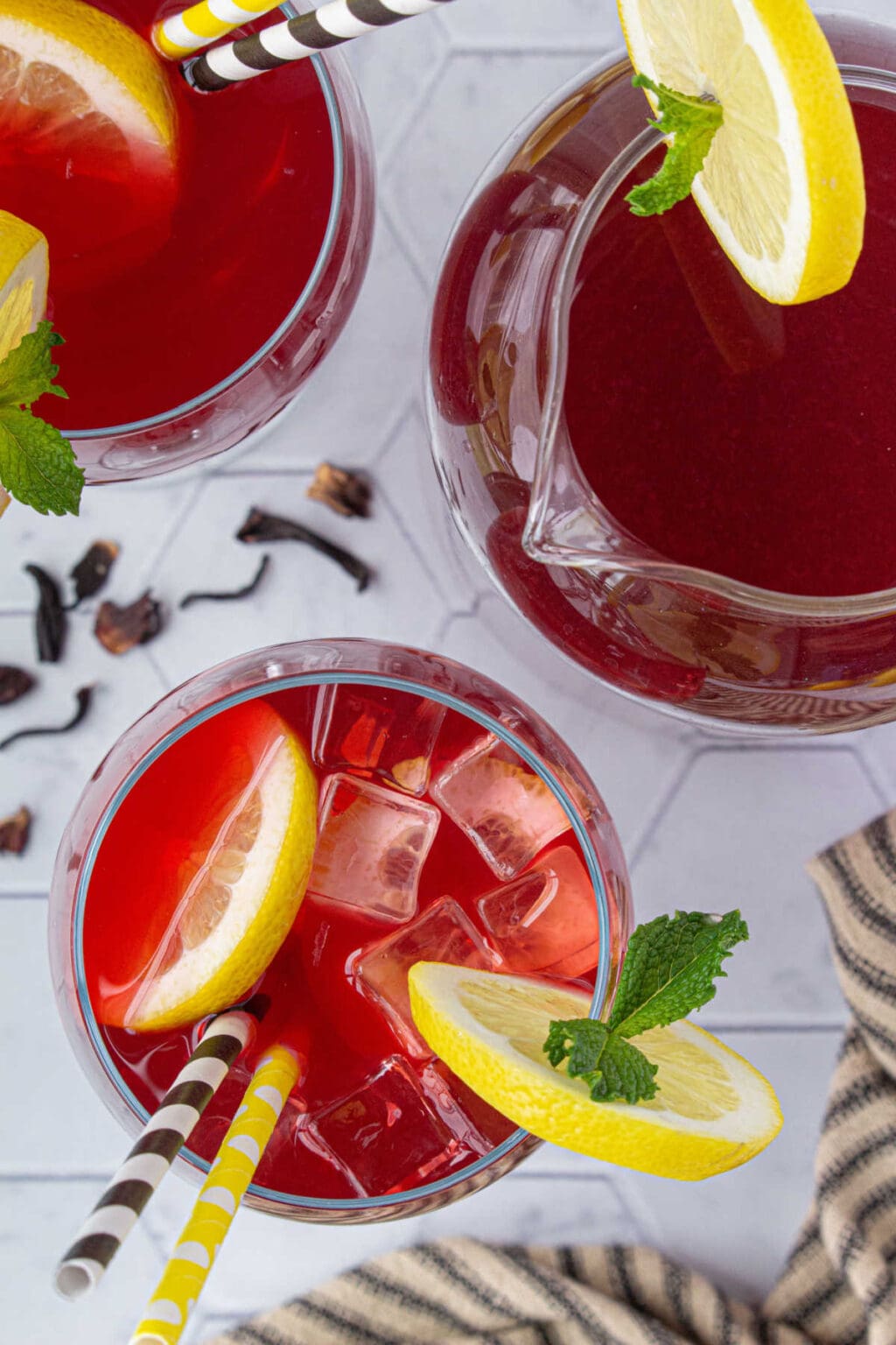 Hibiscus Lemonade Recipe (Add Vodka for a Cocktail) - Restless Chipotle