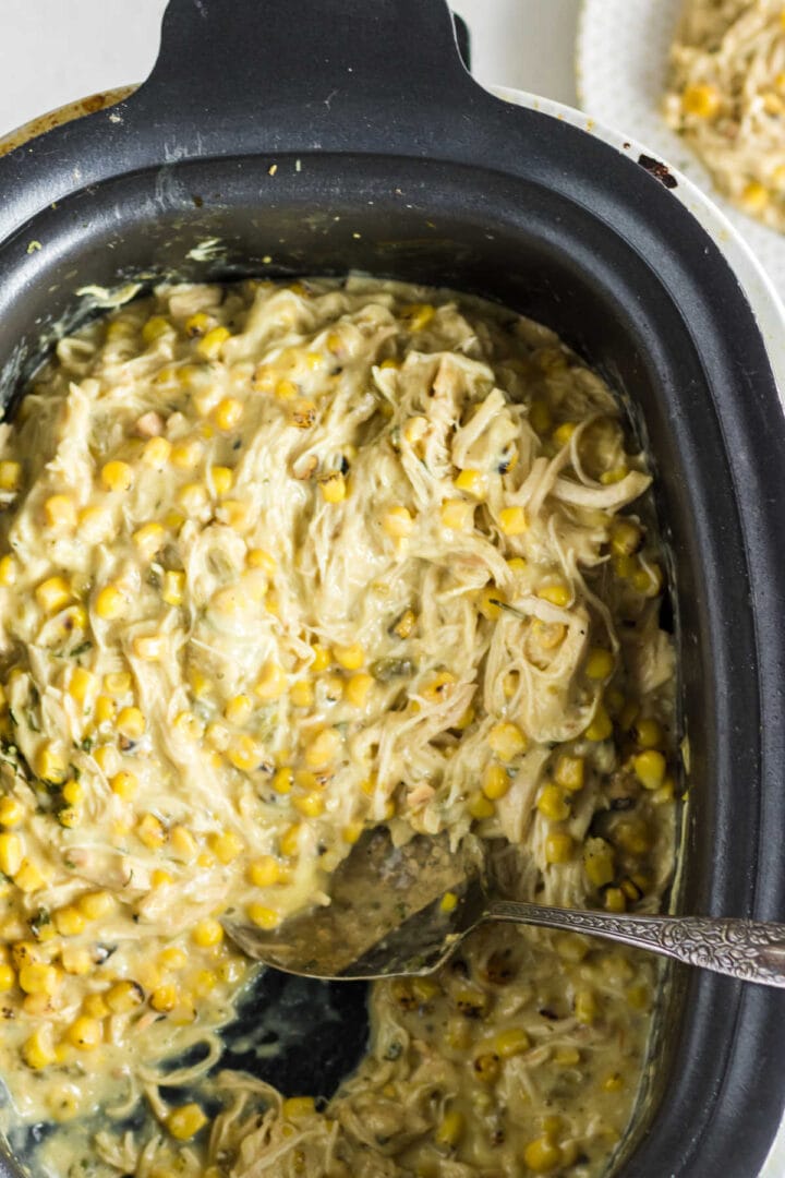 Simple Slow Cooker Dixie Chicken Recipe from 1941 - Restless Chipotle