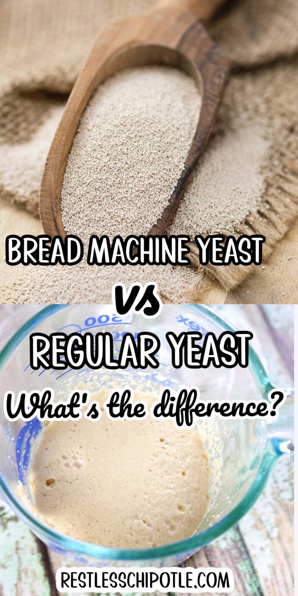 Bread Machine Yeast vs Regular Yeast (Different Uses) Restless Chipotle