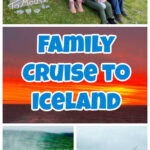 A collage of images of Iceland.