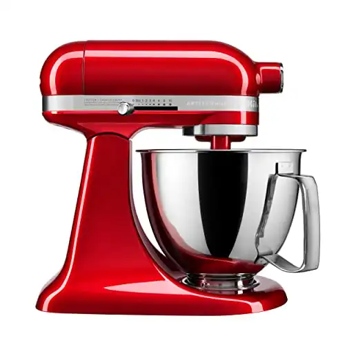 KitchenAid Artisan Mini 3.5 Quart Tilt-Head Stand Mixer - KSM3316X - Candy Apple Red